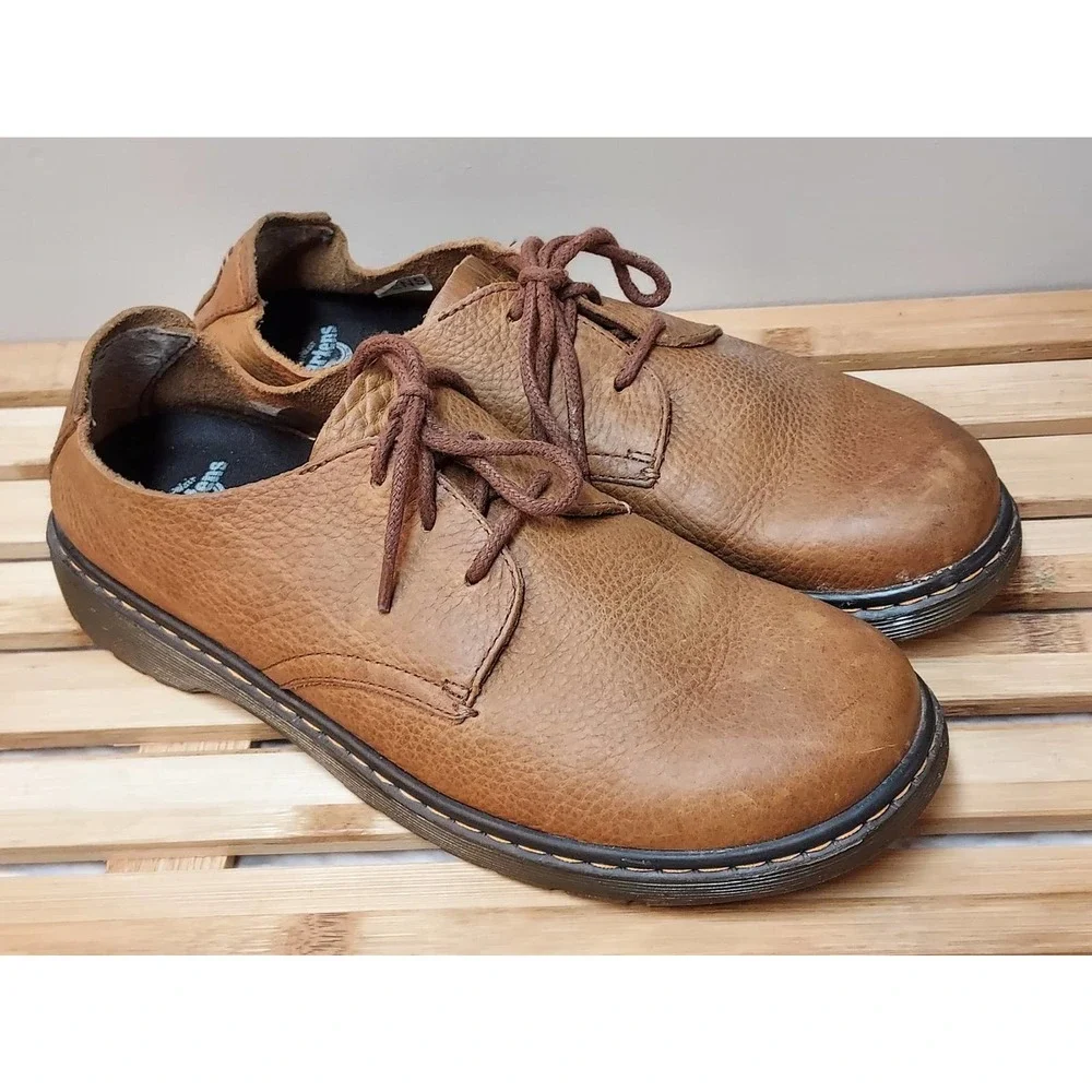 Dr. Martens Vintage Mens Bexley Soft Wair | Brown | Leather Shoes Size 11 - Picture 2 of 11